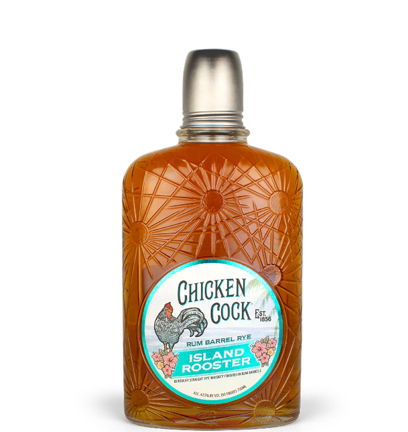 Chicken Cock Whiskey Island Rooster Rum Barrel Rye