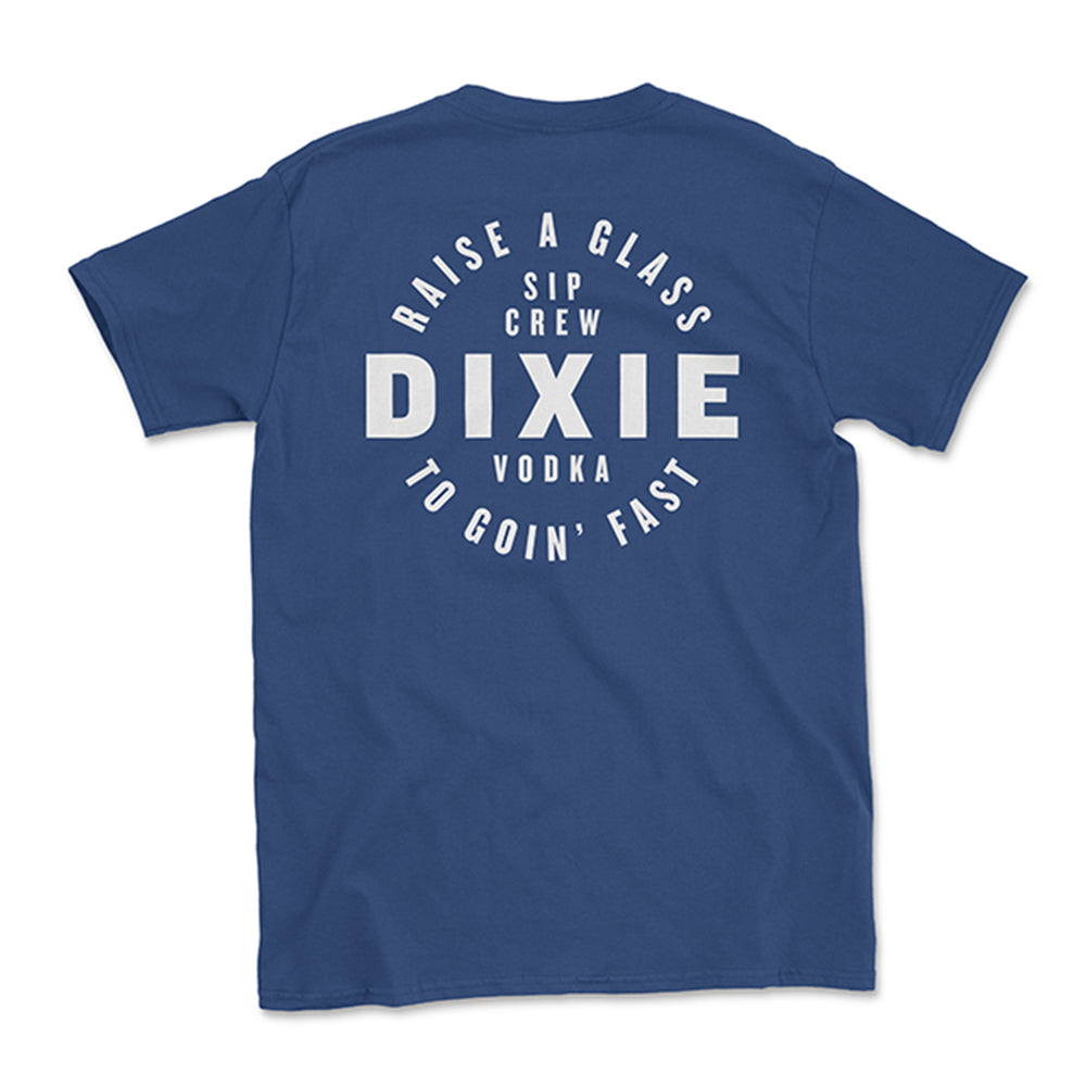 Dixie Vodka Highway Raise a Glass Sip Crew Shirt