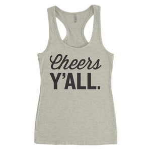 Cheers Y’ALL. — Ladies Jersey Tank